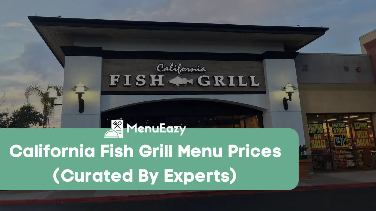 california fish grill menu Prices menueazy