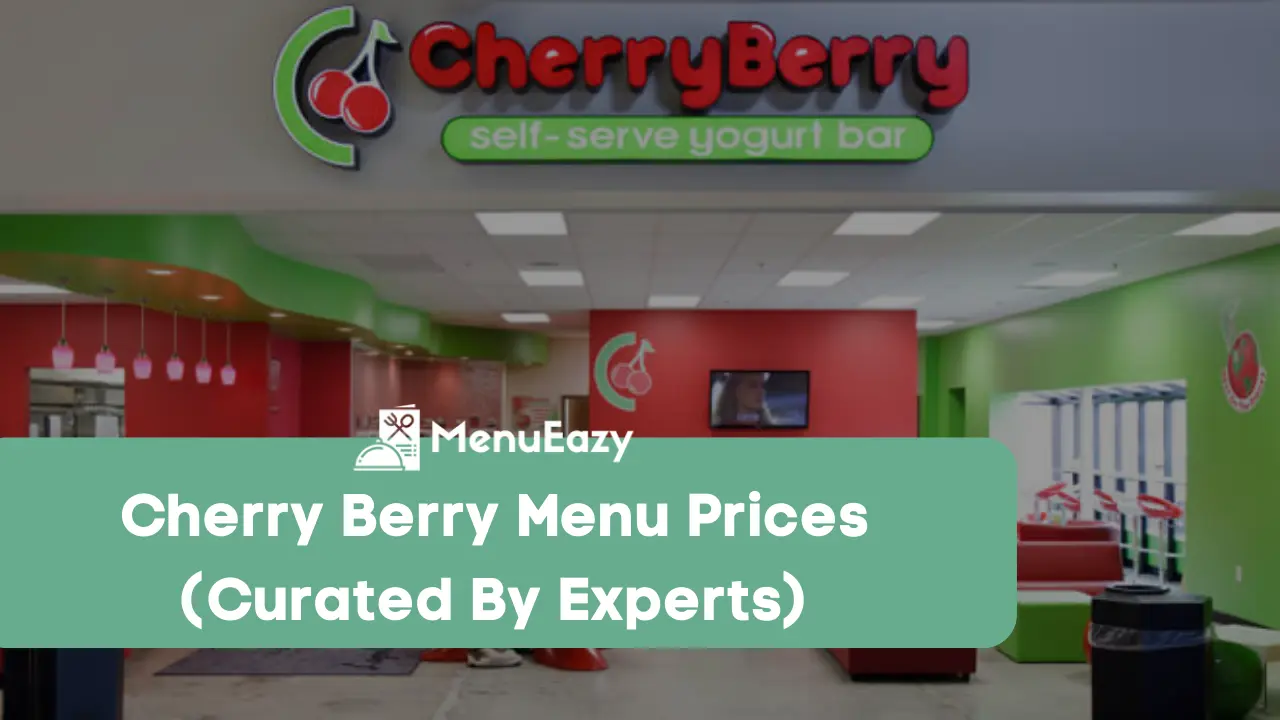 cherry berry menu prices menueazy