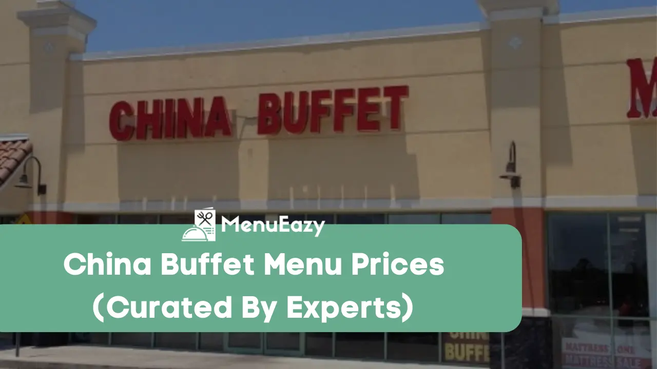 china buffet menu prices menueazy