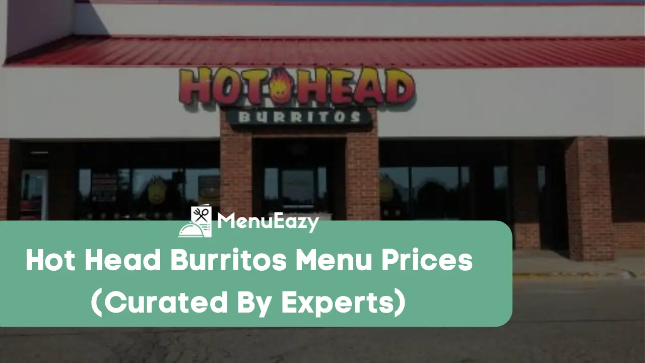 hot head burritos menu prices menueazy