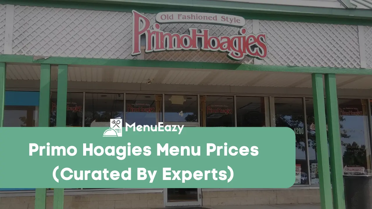 primo hoagies menu prices menueazy