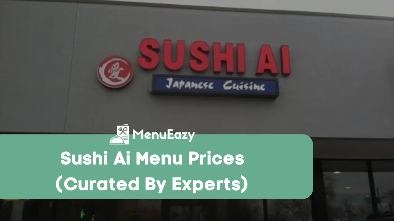 sushi ai menu prices menueazy