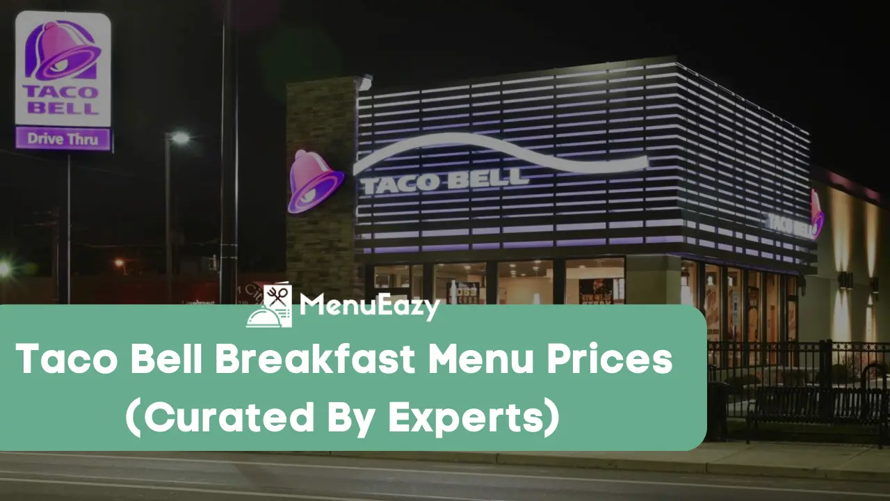 taco bell breakfast menu prices menueazy