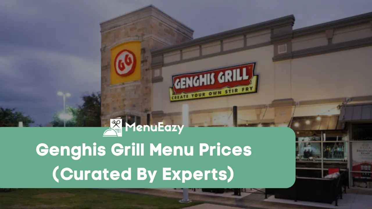 genghis grill menu prices menueazy
