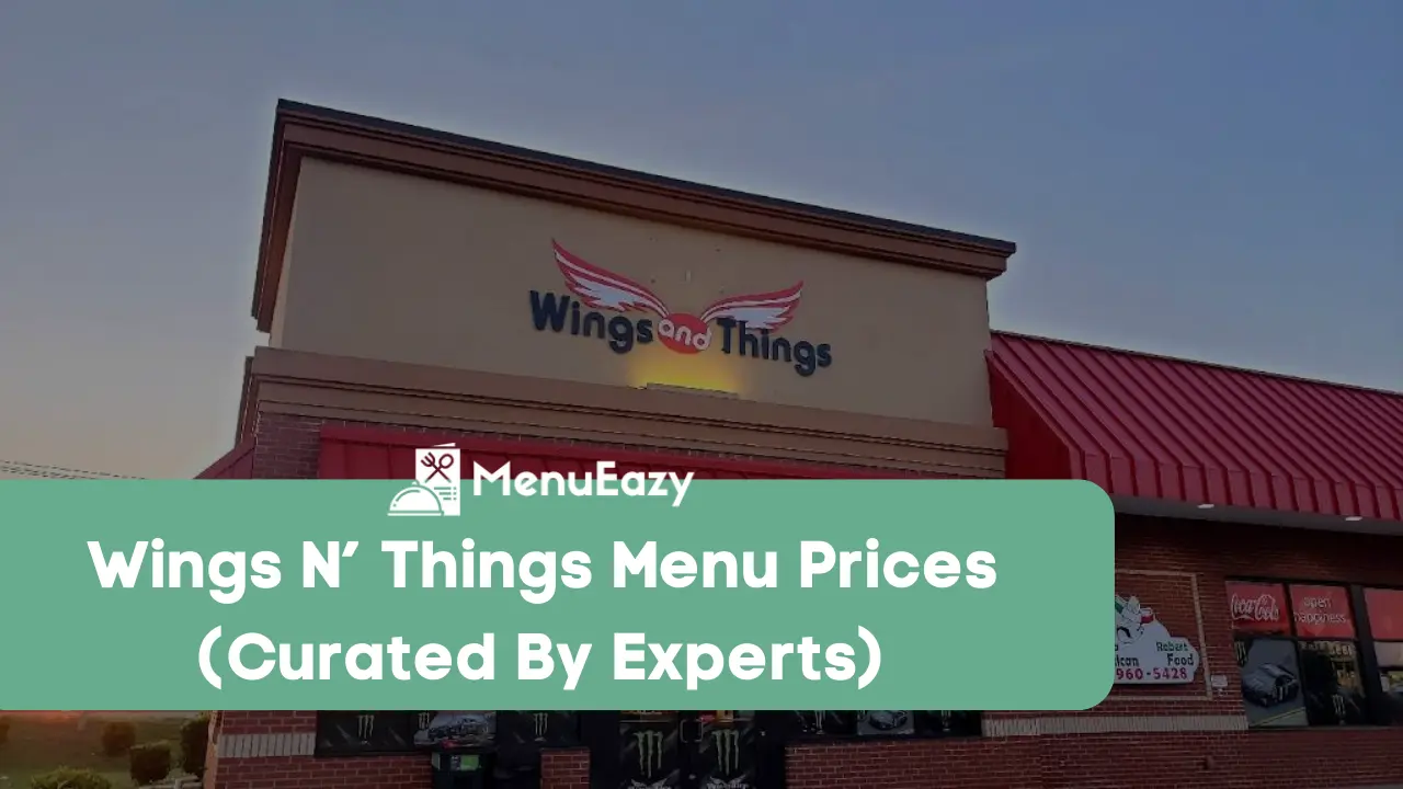 wings n things menu prices menueazy