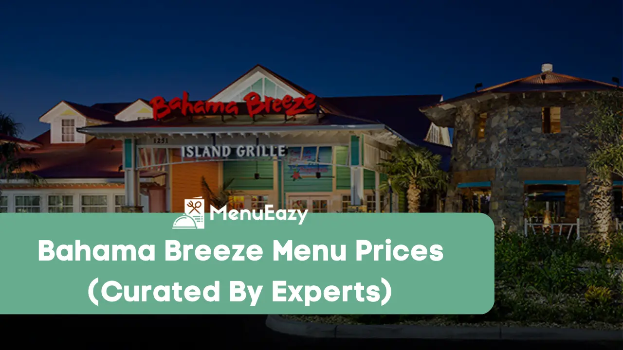 bahama breeze menu prices menueazy