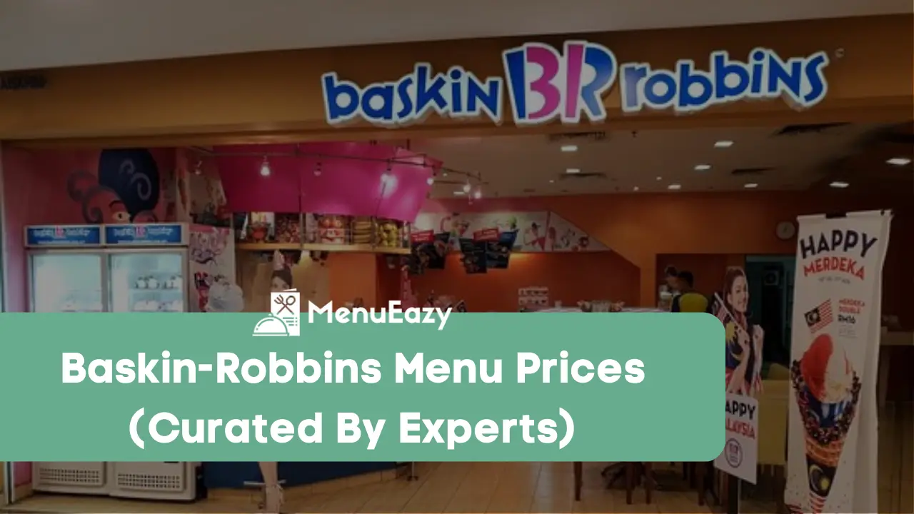 baskin-robbins menu prices menueazy