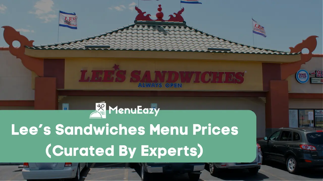 lees sandwiches menu prices menueazy