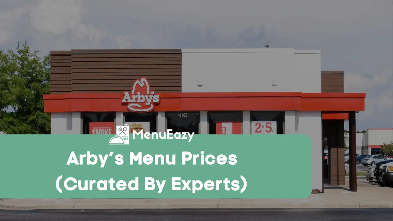 arbys menu prices menueazy