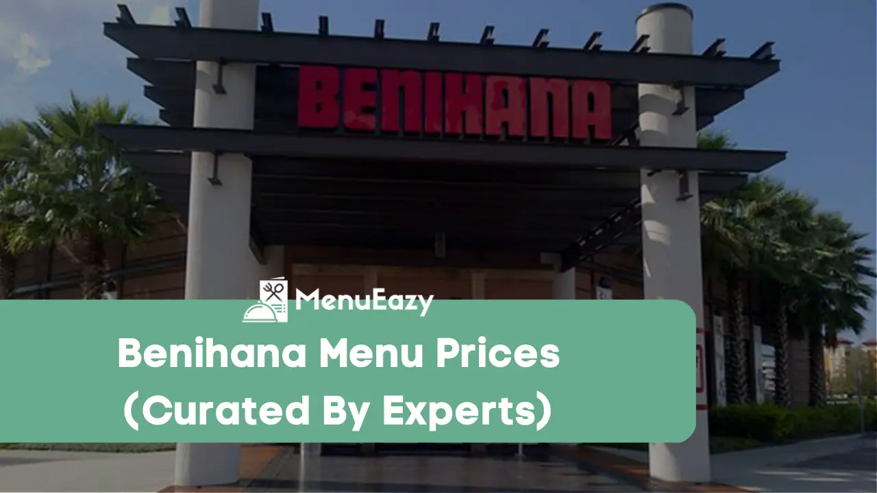 benihana menu prices menueazy