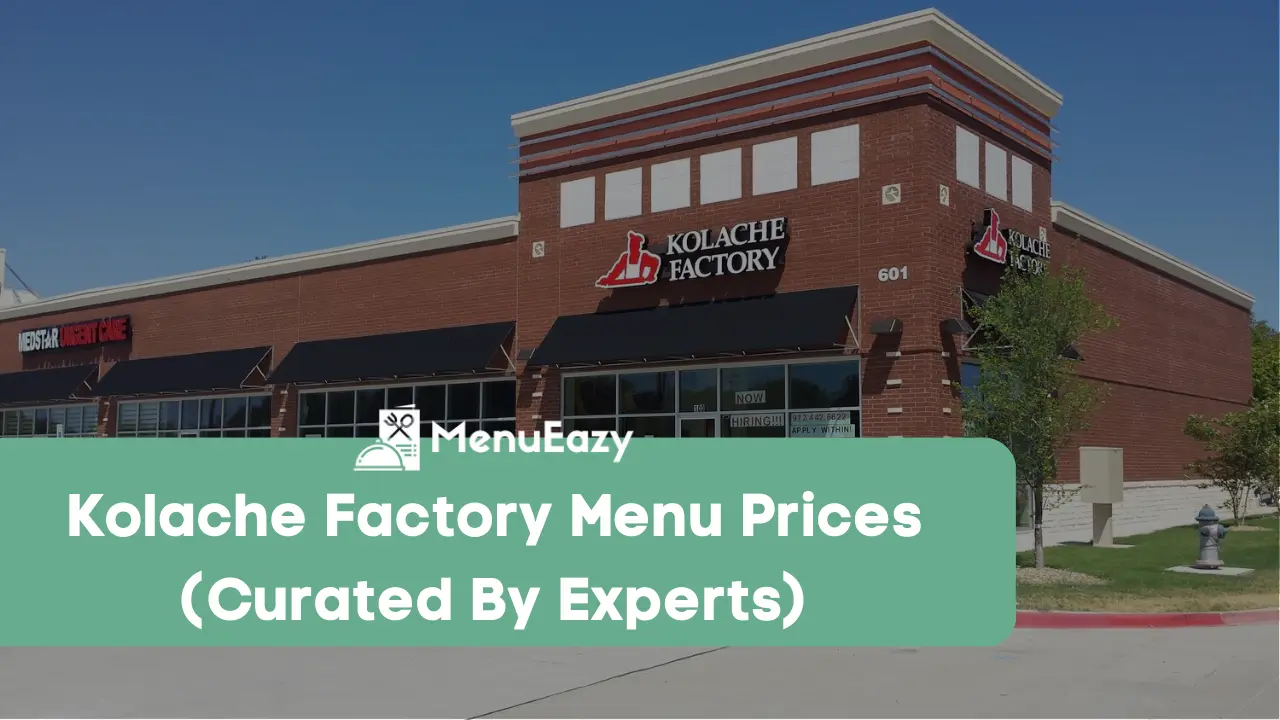 kolache factory menu prices menueazy