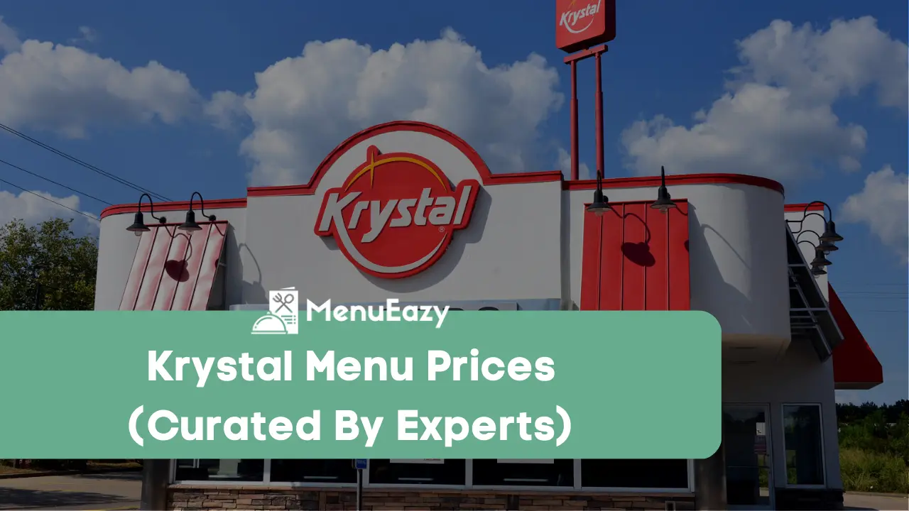 krystal menu prices menueazy