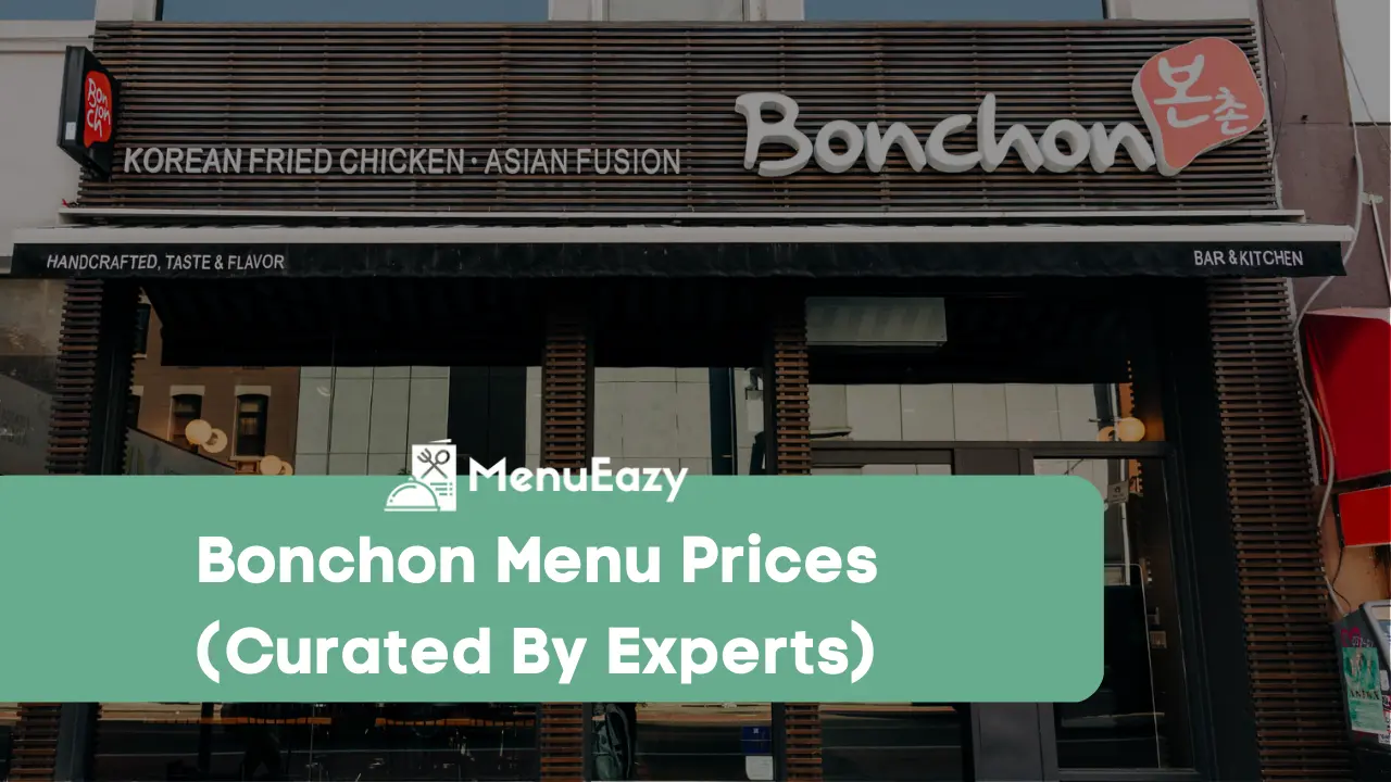 bonchon menu prices menueazy